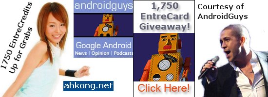 1750 EntreCredits Up for Grabs! Courtesy of AndroidGuys