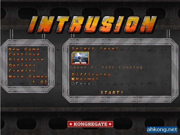 Intrusion Flash Game