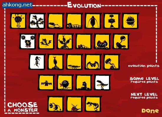 Monster Evolution Walkthrough