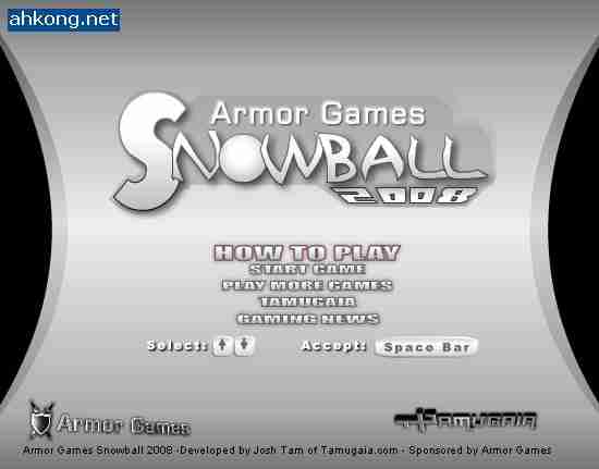 Armor Games Snowball 2008