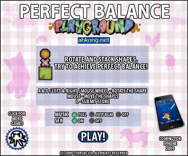 Perfect Balance: Playground