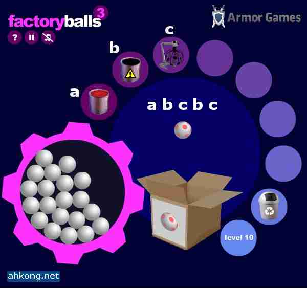 Factory Balls 3 Walkthrough