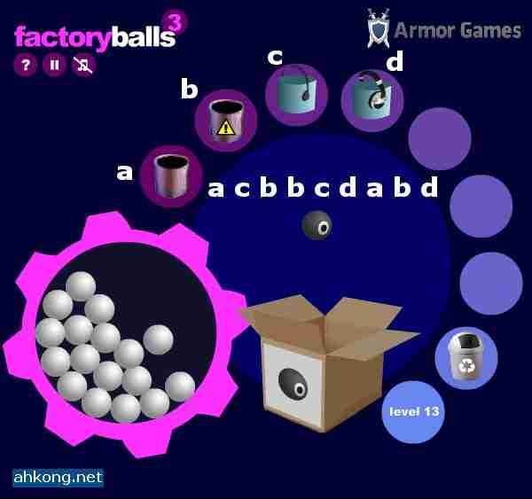 Factory Balls 3 Walkthrough