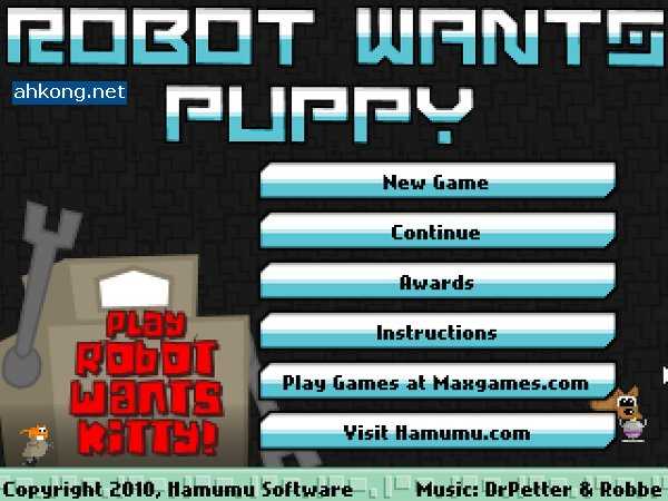 Robot Wants Puppy