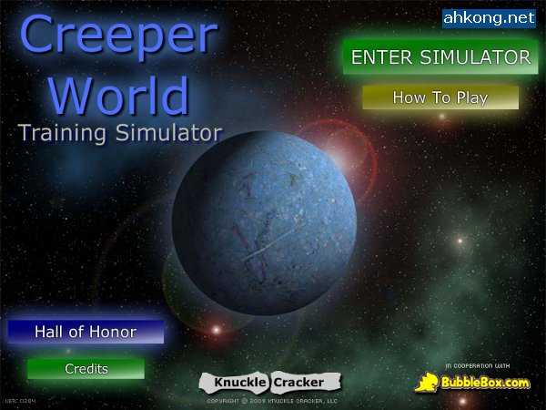Creeper World Training Simulator