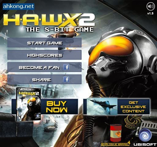 H.A.W.X 2 - The 8-bit Game