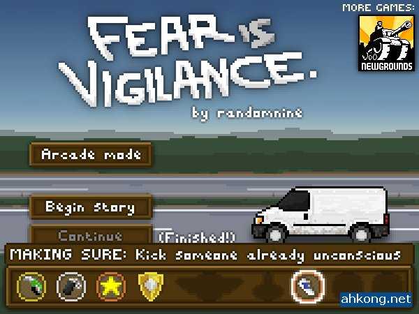 Fear is Vigilance