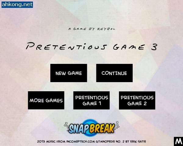 Pretentious Game 3